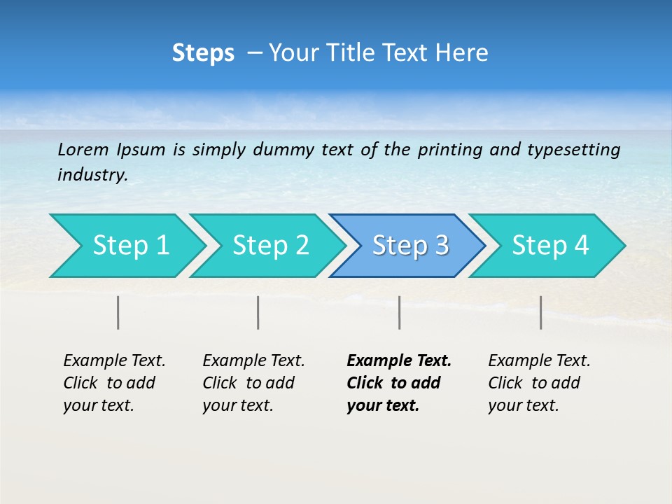 Sunlight Peace Natural PowerPoint Template