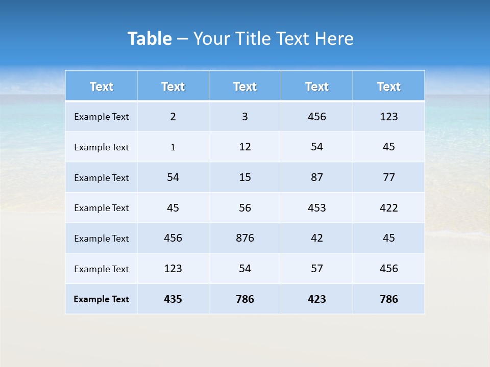 Sunlight Peace Natural PowerPoint Template