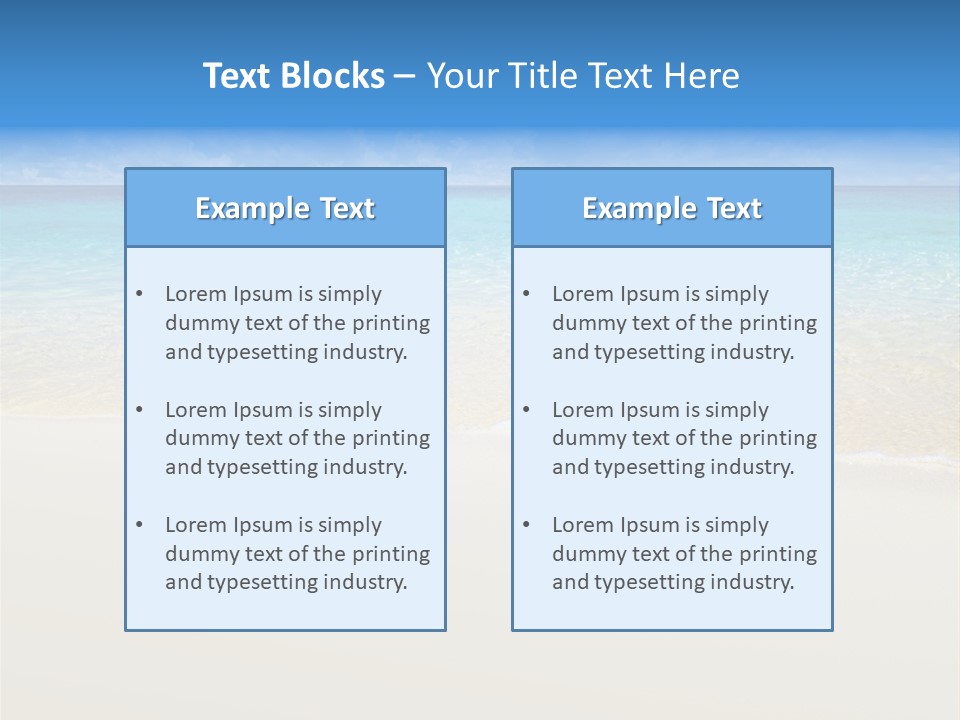 Sunlight Peace Natural PowerPoint Template
