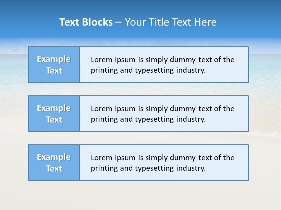 Sunlight Peace Natural PowerPoint Template