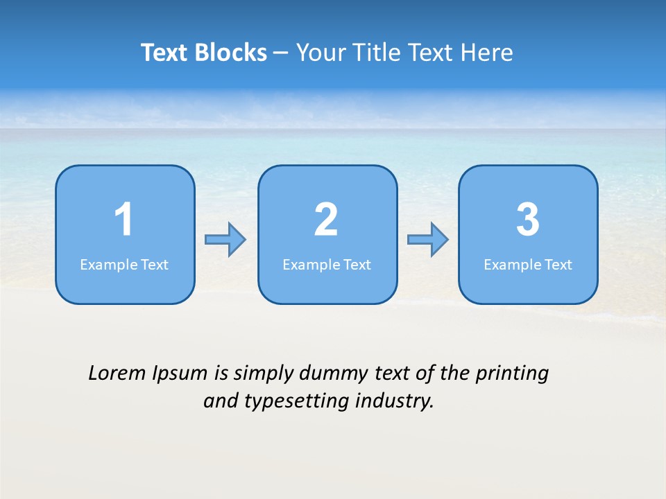 Sunlight Peace Natural PowerPoint Template