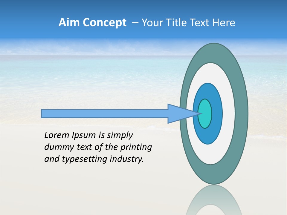 Sunlight Peace Natural PowerPoint Template