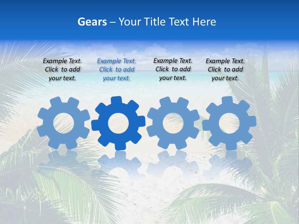 Scenic Ocean Beautiful PowerPoint Template