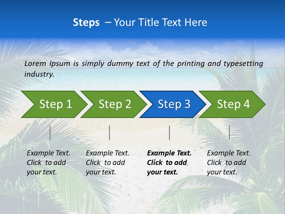 Scenic Ocean Beautiful PowerPoint Template