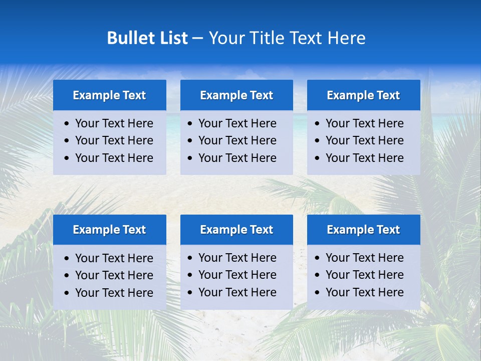 Scenic Ocean Beautiful PowerPoint Template