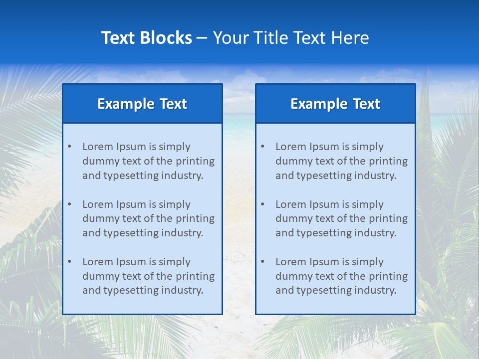Scenic Ocean Beautiful PowerPoint Template