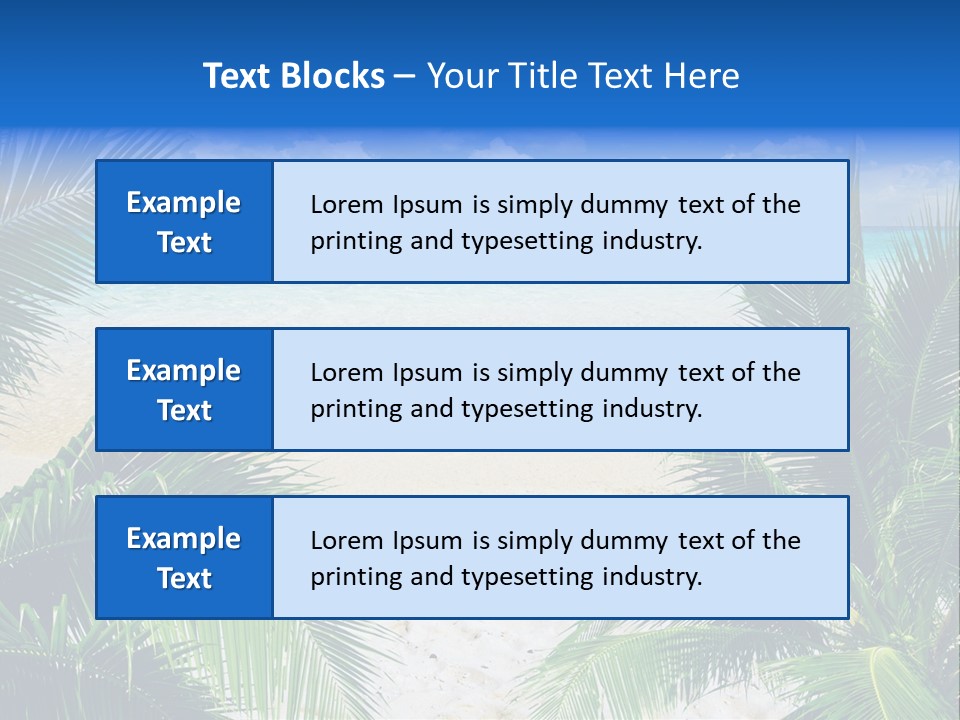 Scenic Ocean Beautiful PowerPoint Template