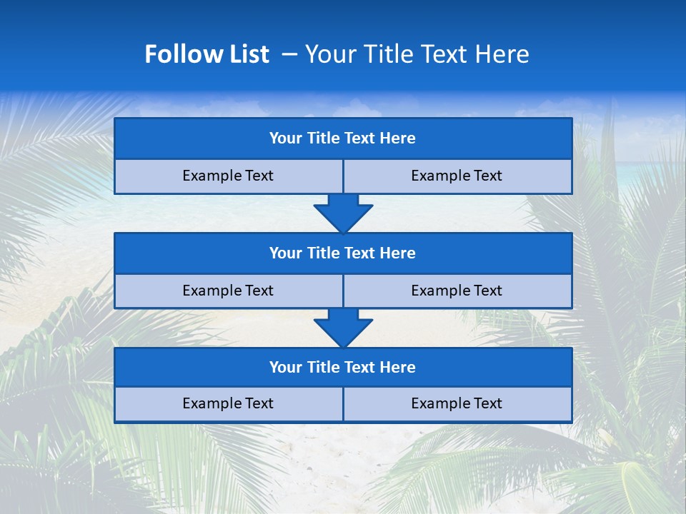Scenic Ocean Beautiful PowerPoint Template