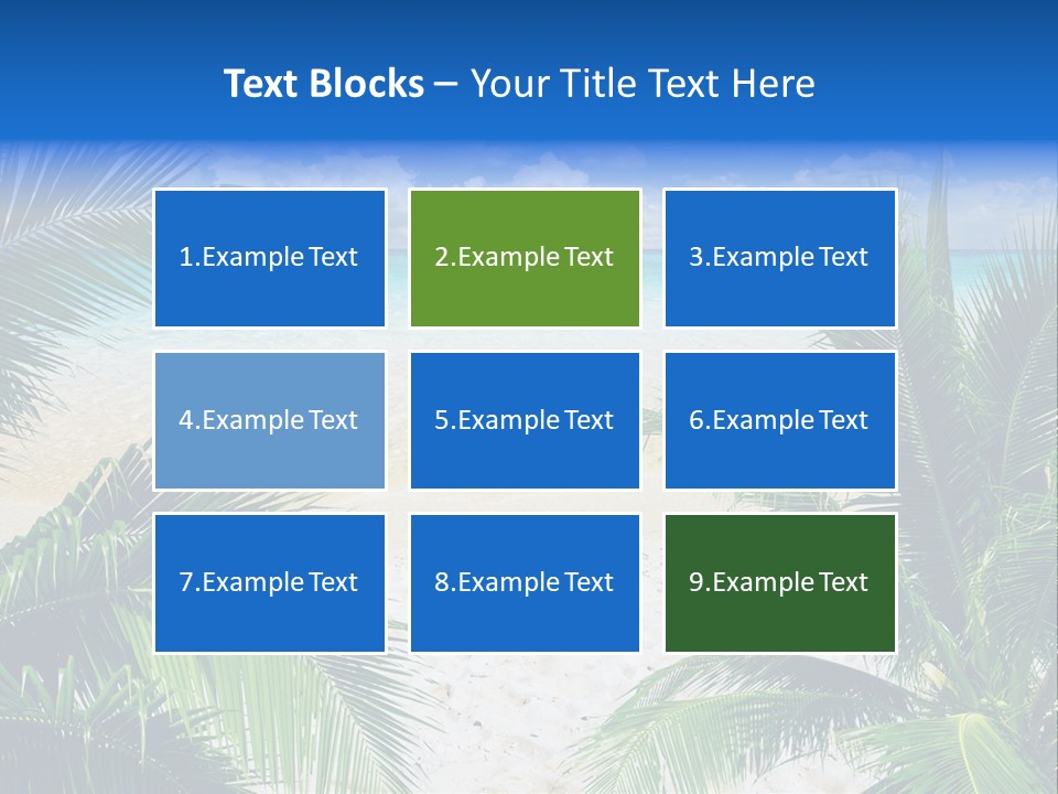 Scenic Ocean Beautiful PowerPoint Template