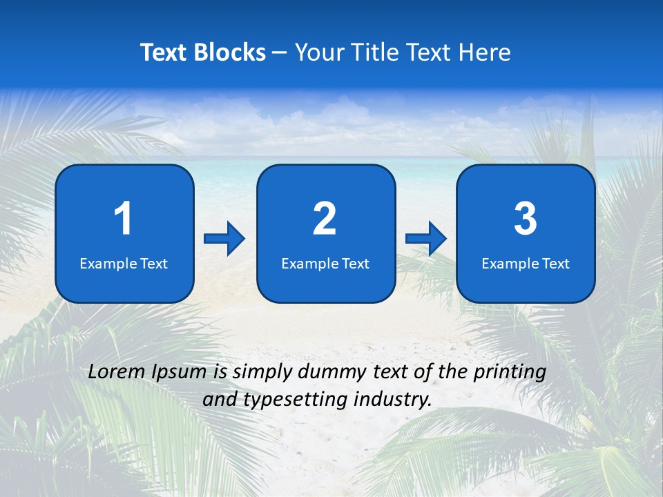 Scenic Ocean Beautiful PowerPoint Template