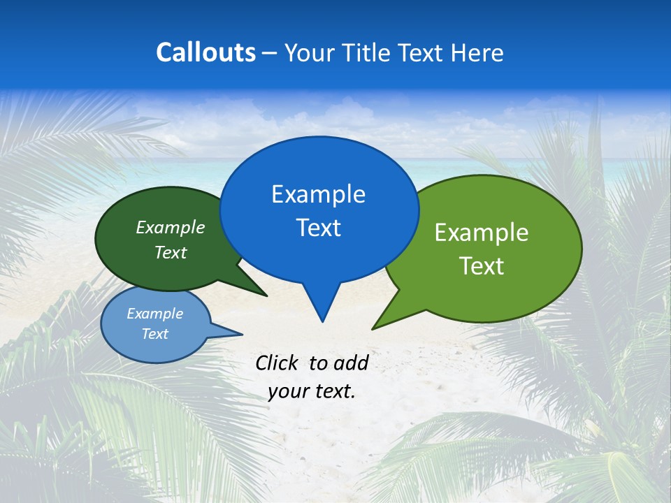 Scenic Ocean Beautiful PowerPoint Template