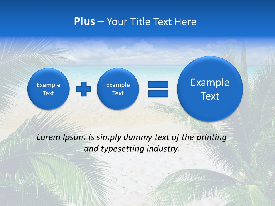 Scenic Ocean Beautiful PowerPoint Template