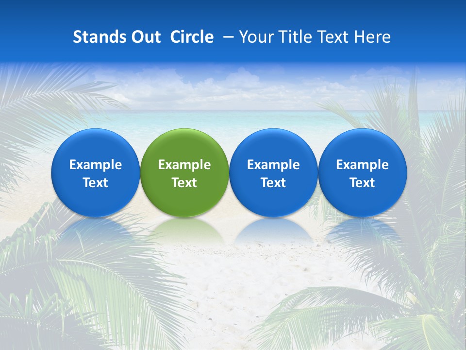 Scenic Ocean Beautiful PowerPoint Template