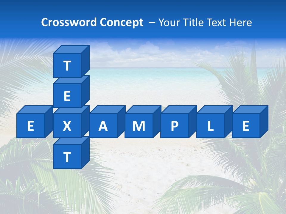 Scenic Ocean Beautiful PowerPoint Template