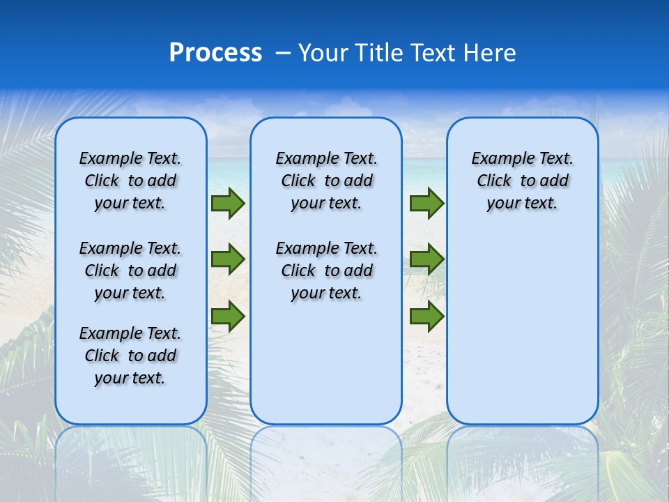 Scenic Ocean Beautiful PowerPoint Template
