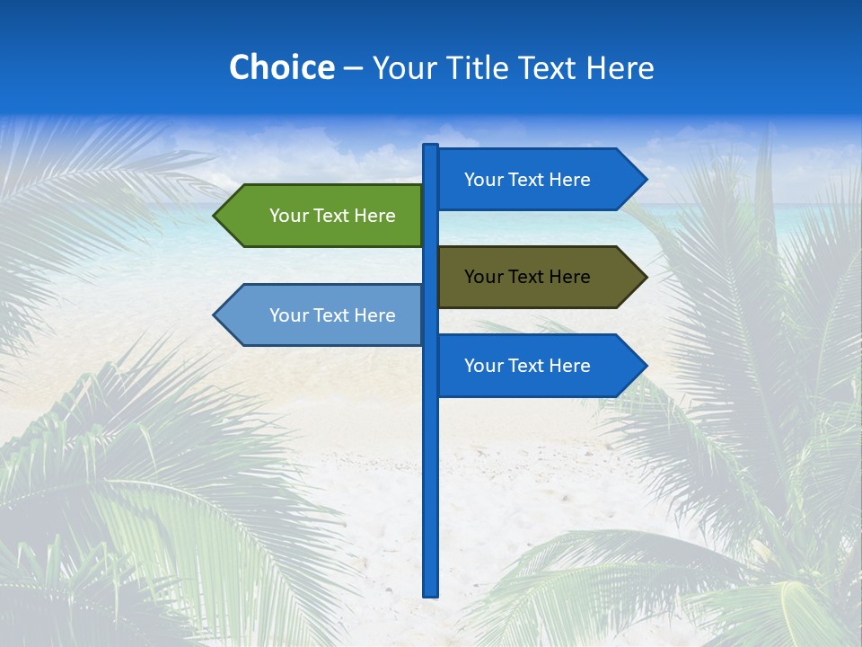 Scenic Ocean Beautiful PowerPoint Template