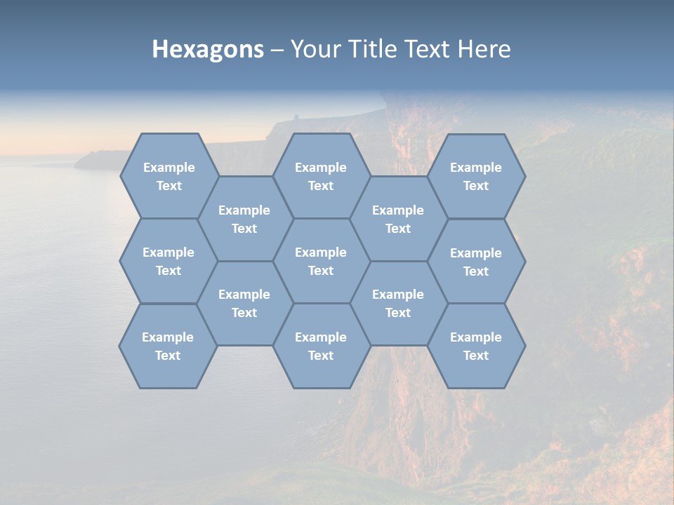 Coastline Famous Power PowerPoint Template