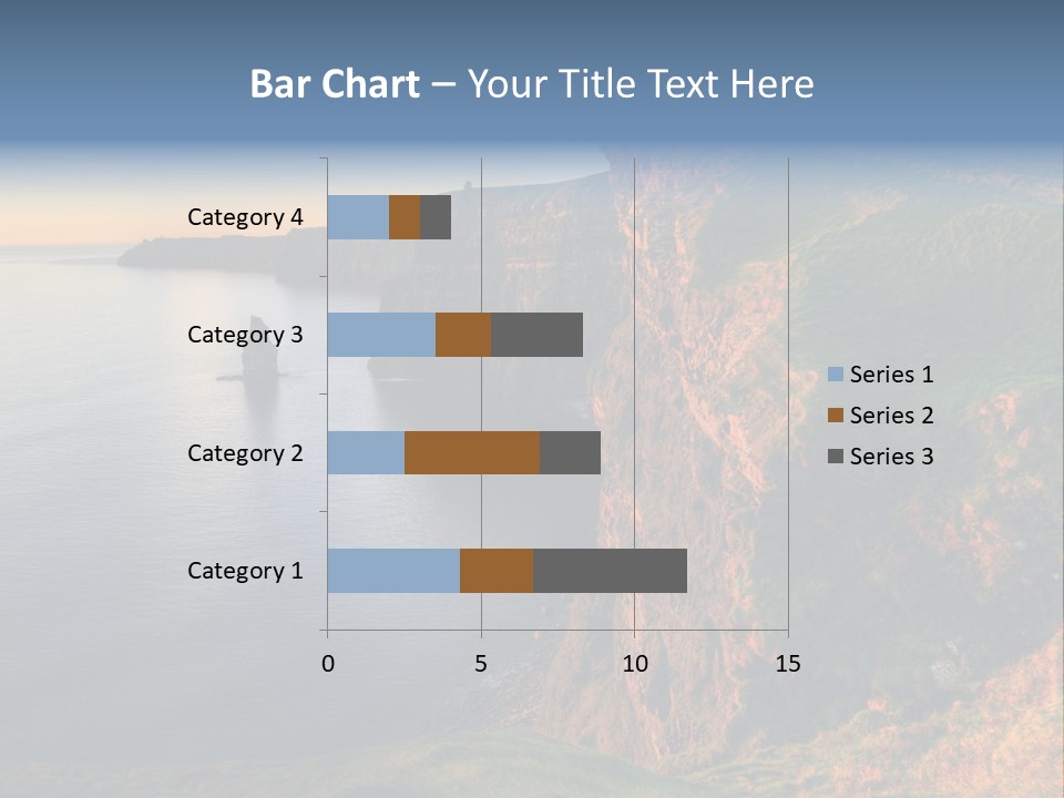 Coastline Famous Power PowerPoint Template