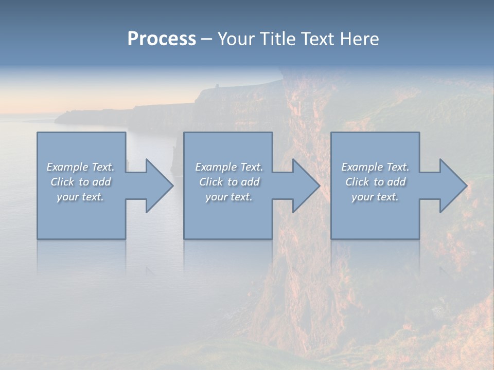 Coastline Famous Power PowerPoint Template