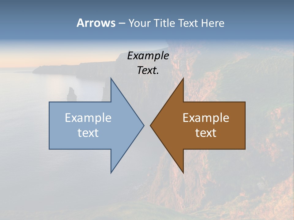 Coastline Famous Power PowerPoint Template