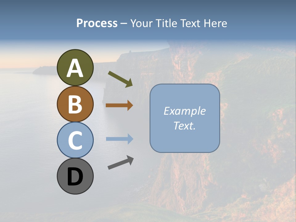 Coastline Famous Power PowerPoint Template