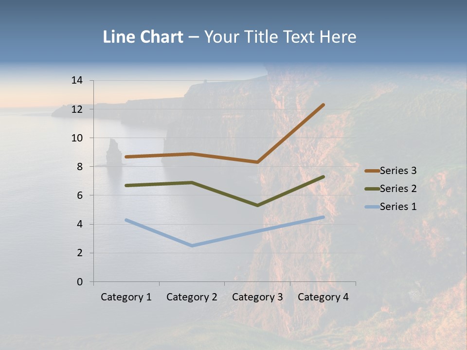 Coastline Famous Power PowerPoint Template