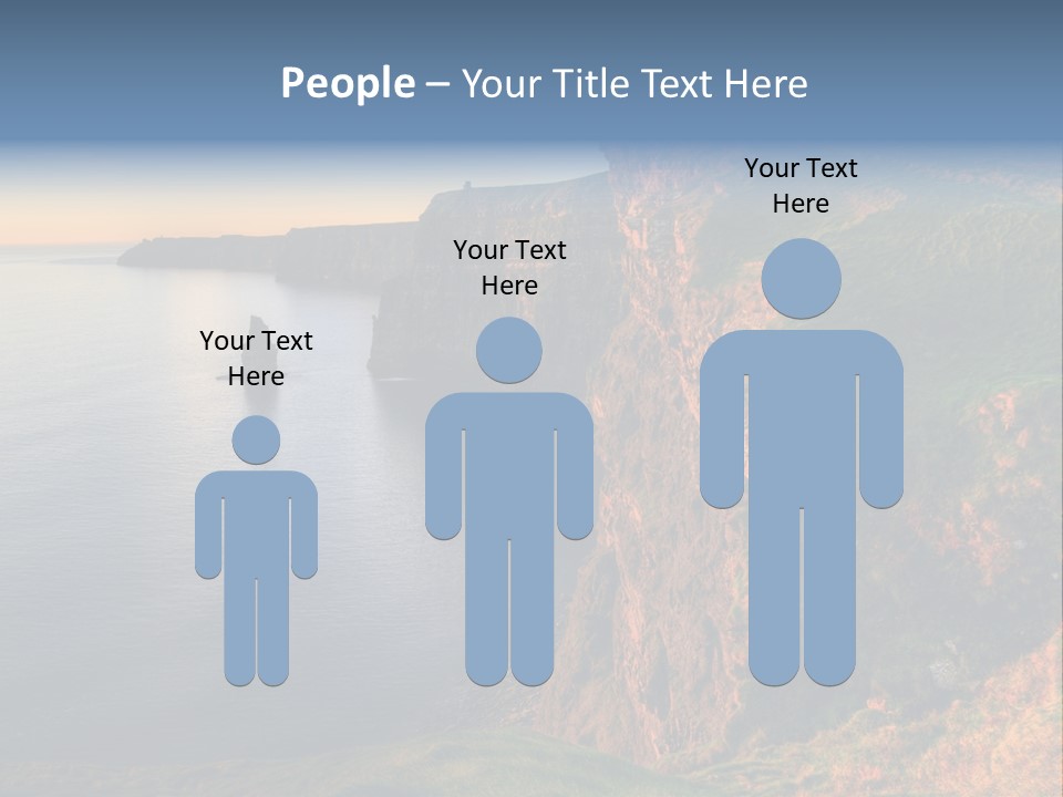 Coastline Famous Power PowerPoint Template