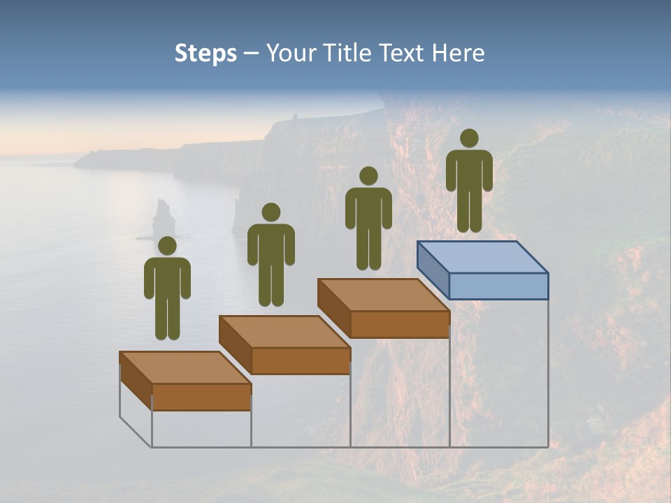Coastline Famous Power PowerPoint Template