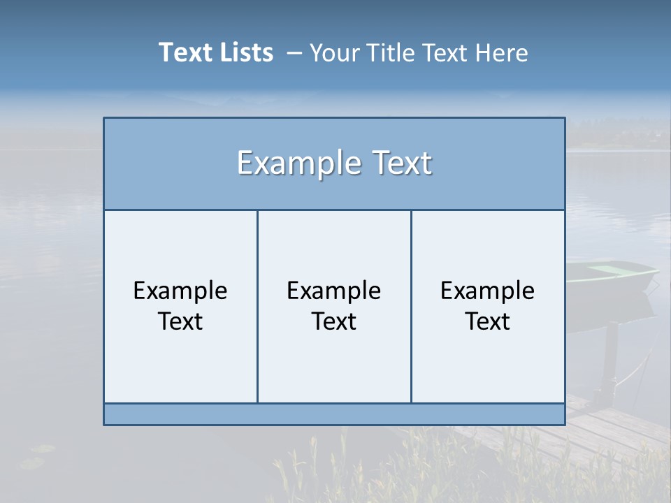 Ecosse - Sky PowerPoint Template