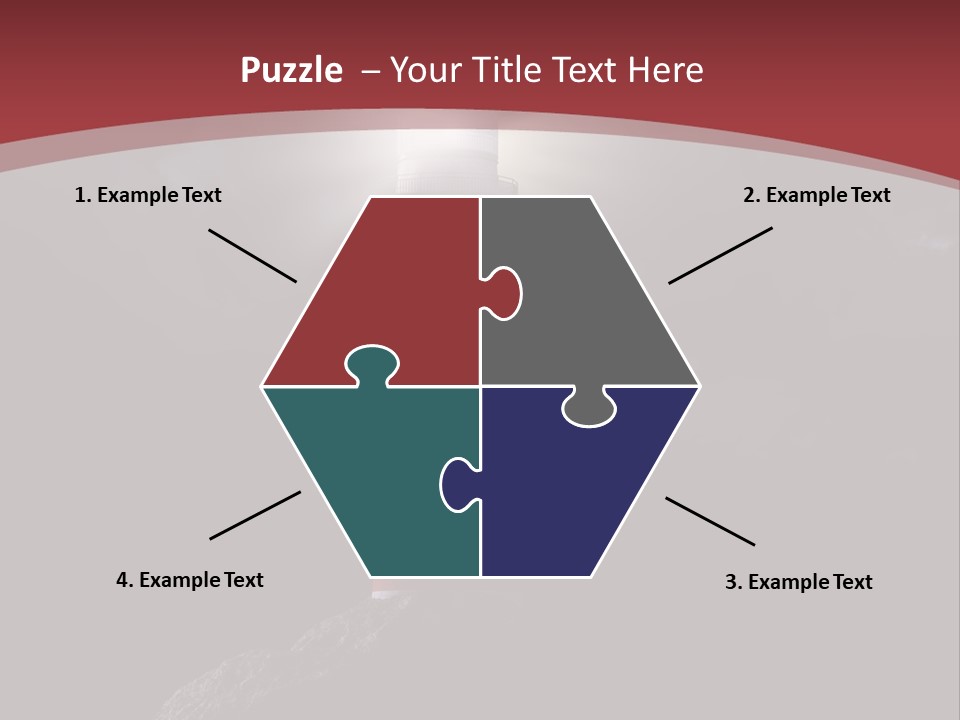 Travel Light Clouds PowerPoint Template