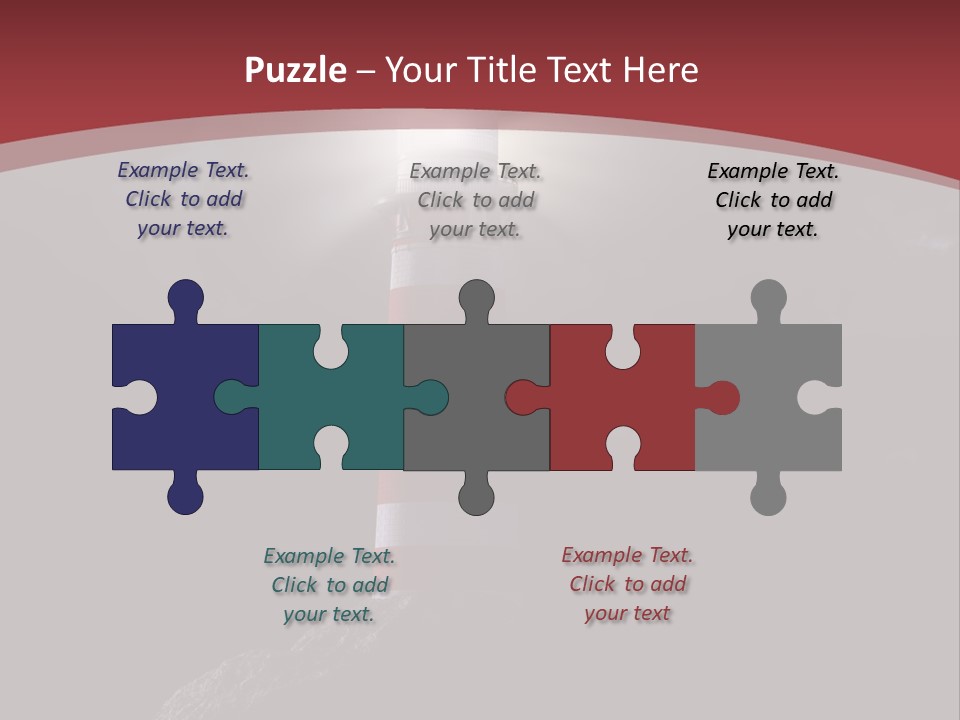 Travel Light Clouds PowerPoint Template