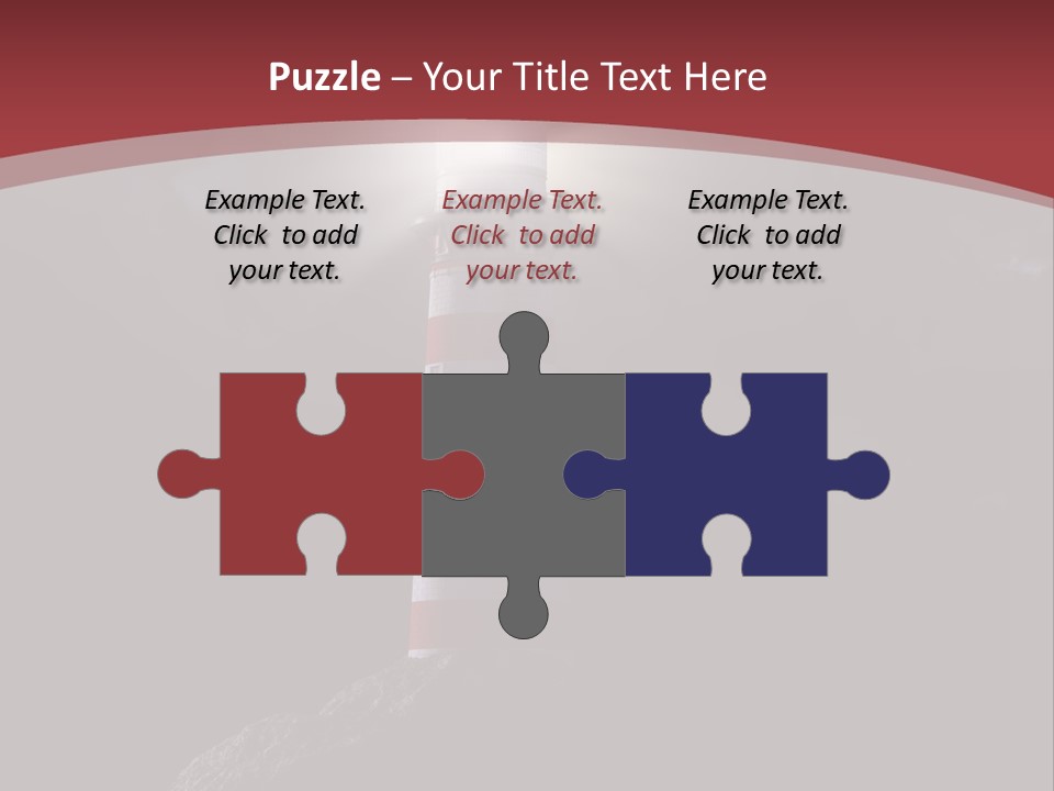 Travel Light Clouds PowerPoint Template