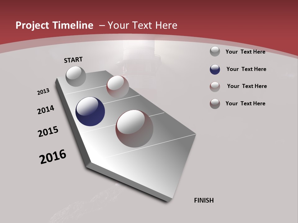 Travel Light Clouds PowerPoint Template
