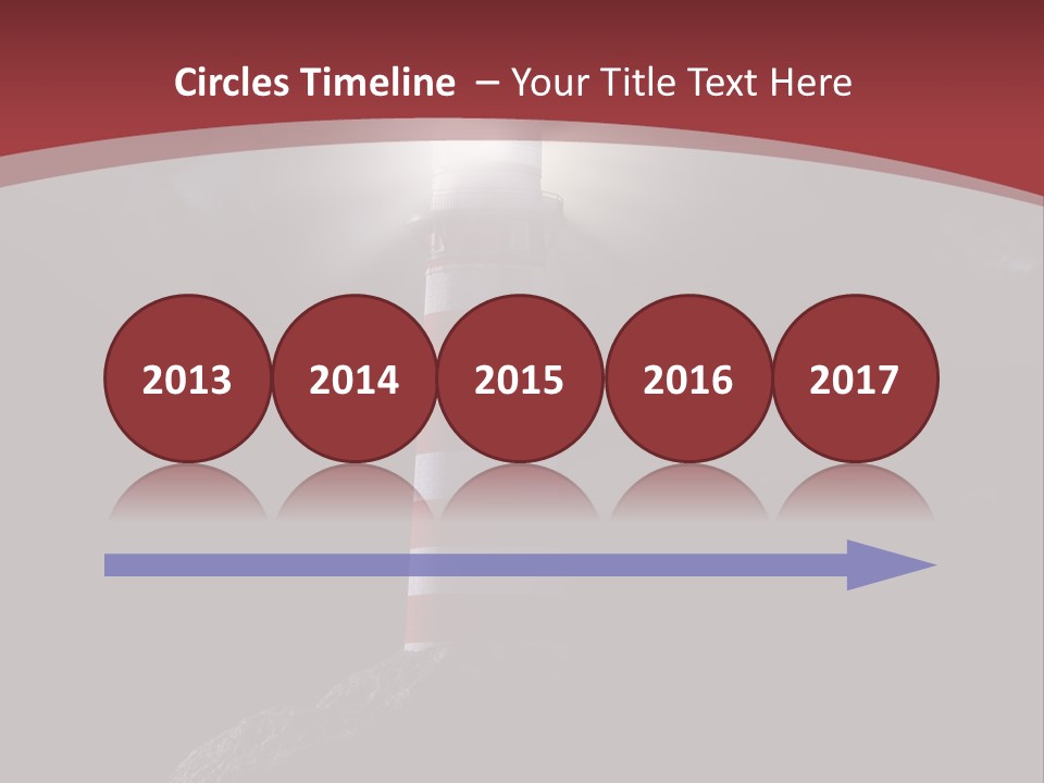 Travel Light Clouds PowerPoint Template