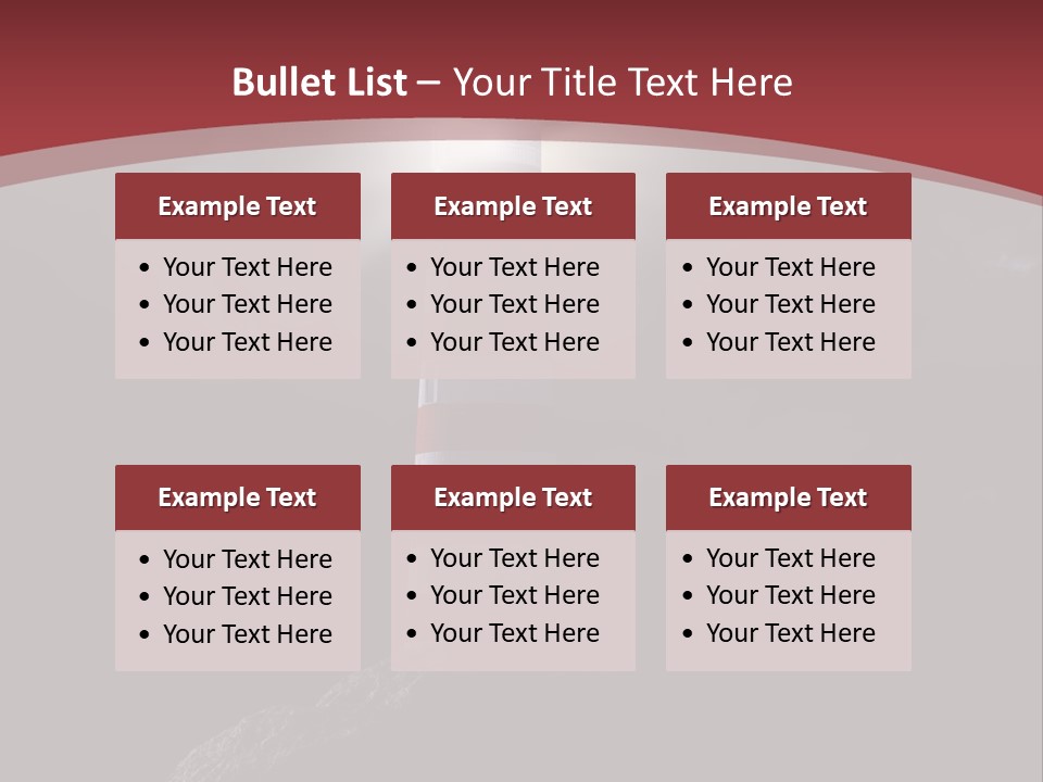 Travel Light Clouds PowerPoint Template