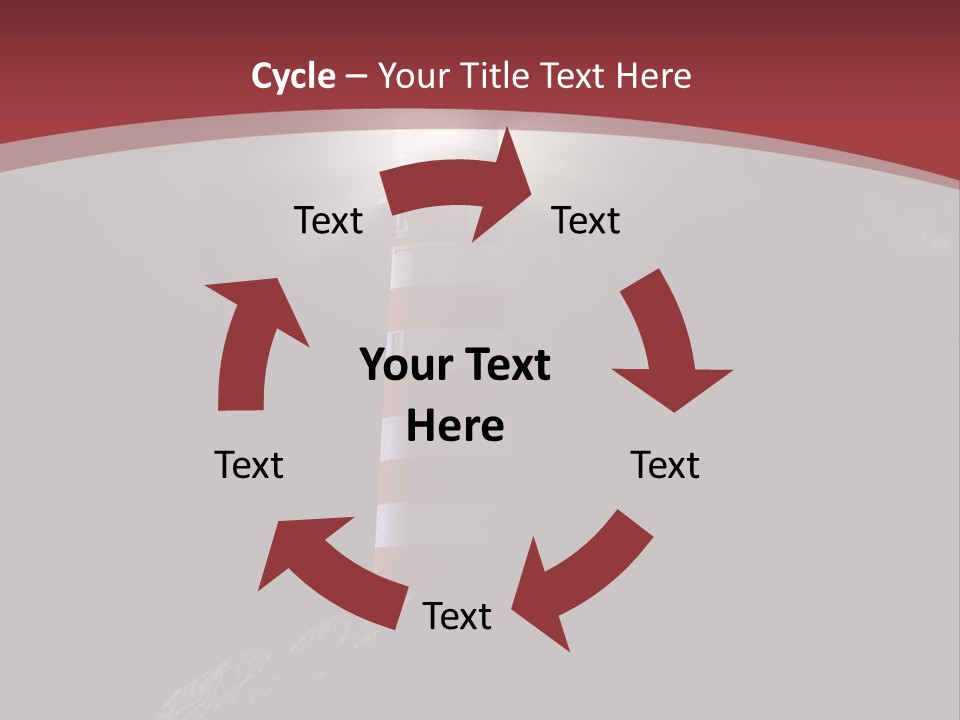 Travel Light Clouds PowerPoint Template