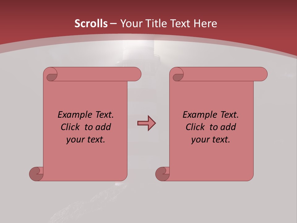 Travel Light Clouds PowerPoint Template
