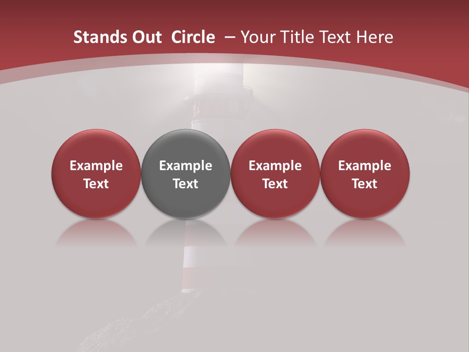 Travel Light Clouds PowerPoint Template