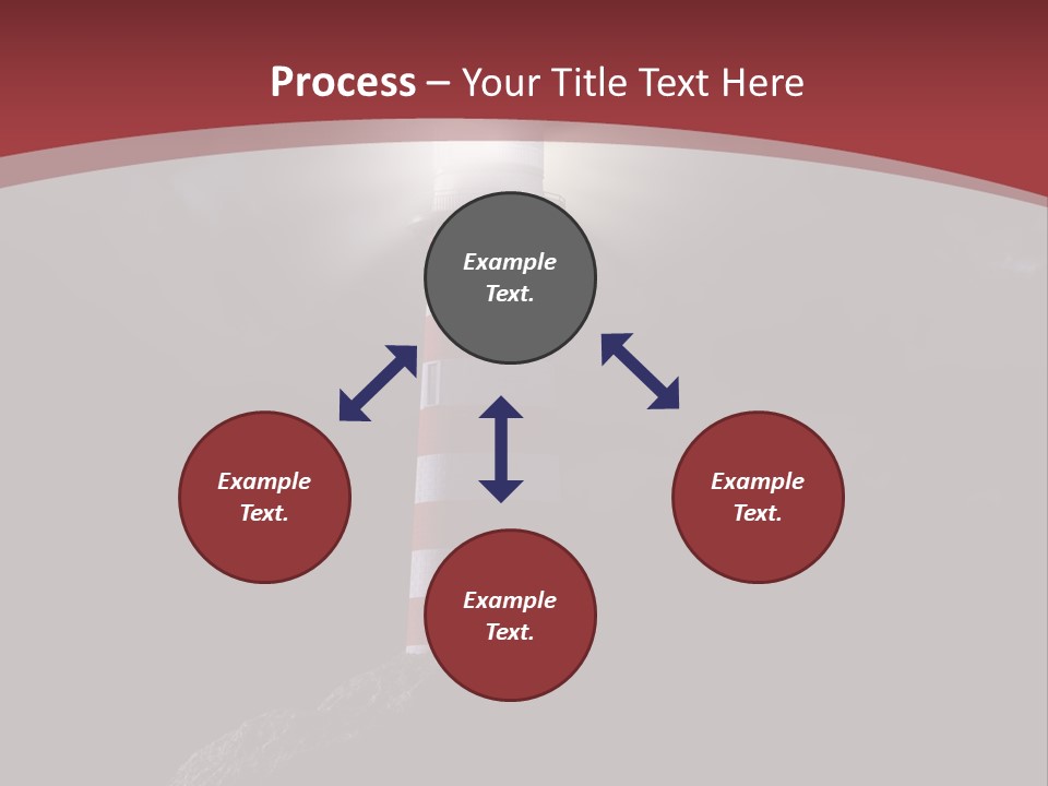 Travel Light Clouds PowerPoint Template