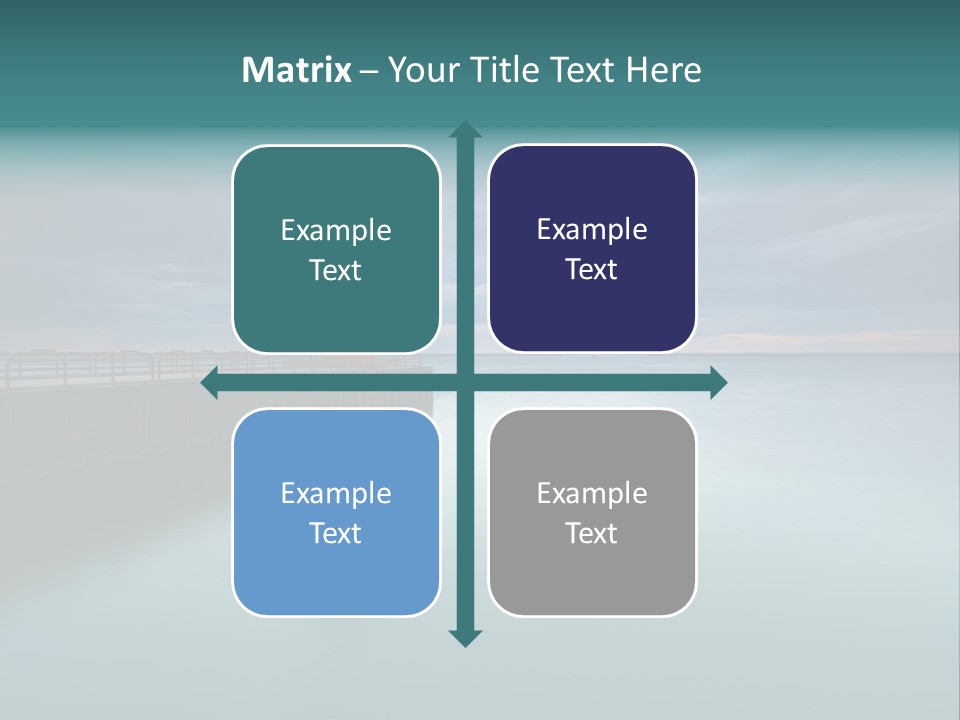 Sunset Cloud Landscape PowerPoint Template