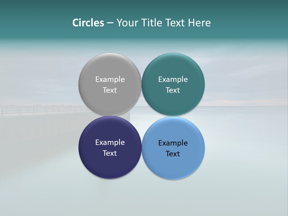 Sunset Cloud Landscape PowerPoint Template