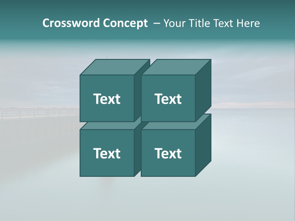 Sunset Cloud Landscape PowerPoint Template