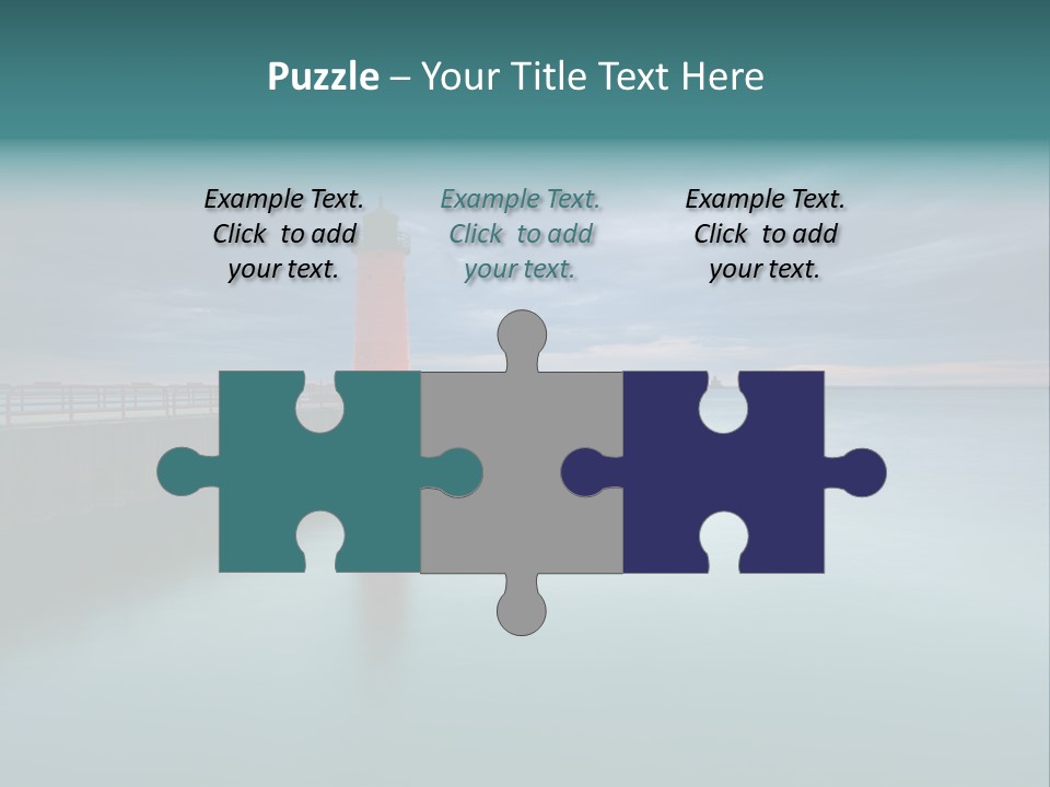 Sunset Cloud Landscape PowerPoint Template