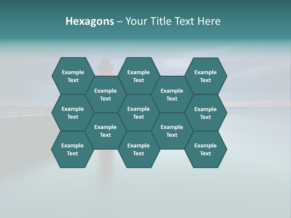 Sunset Cloud Landscape PowerPoint Template