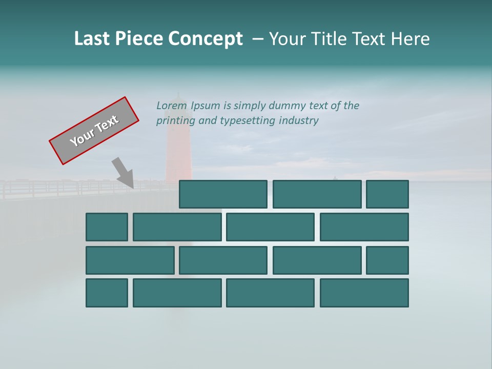 Sunset Cloud Landscape PowerPoint Template