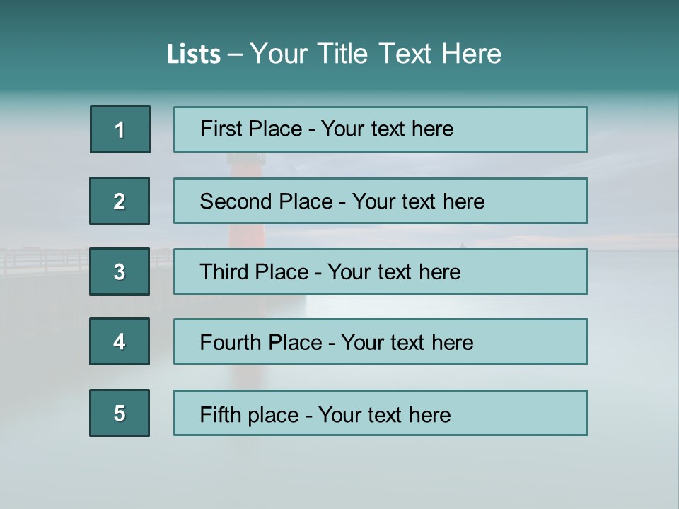 Sunset Cloud Landscape PowerPoint Template