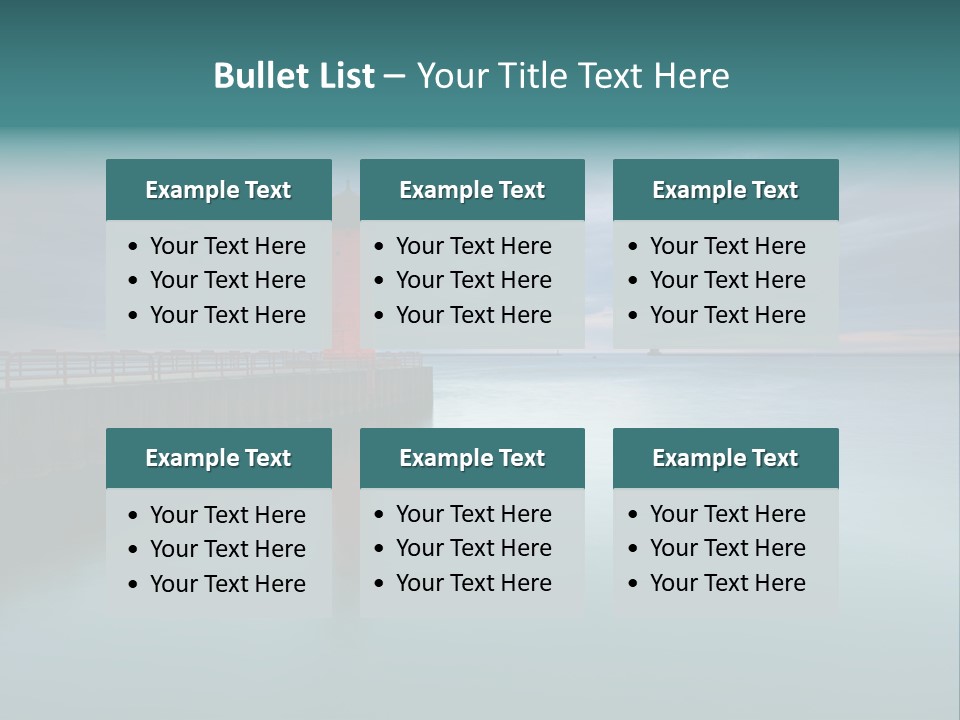 Sunset Cloud Landscape PowerPoint Template