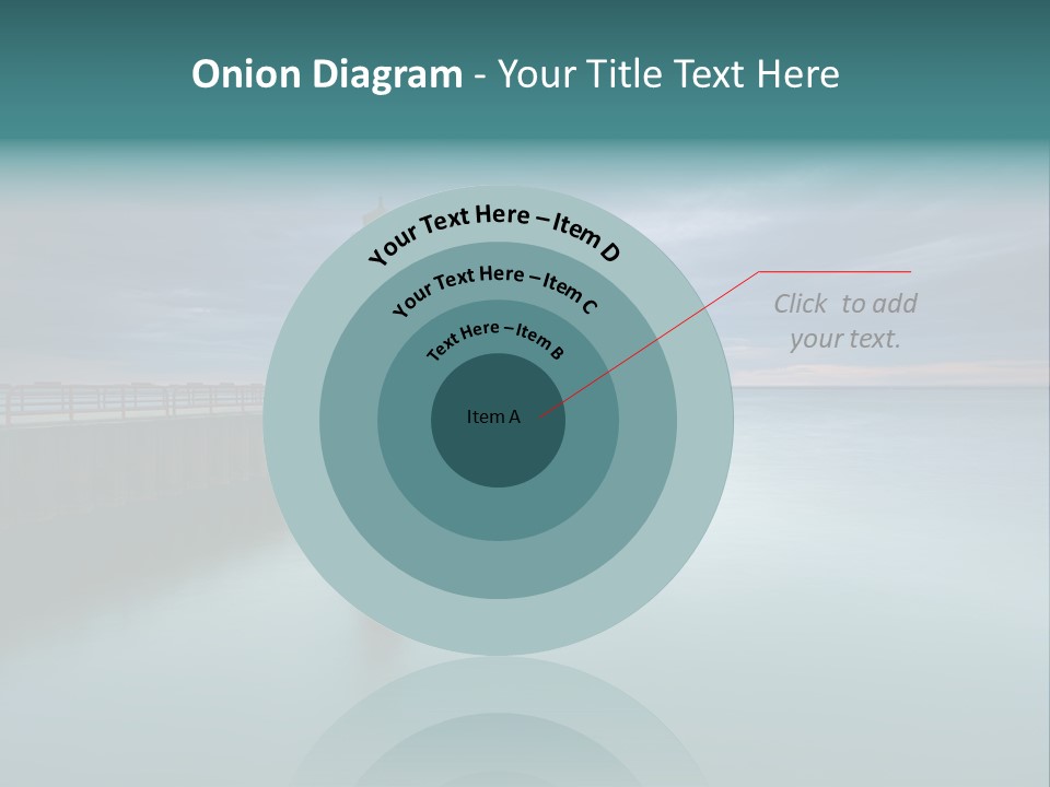 Sunset Cloud Landscape PowerPoint Template