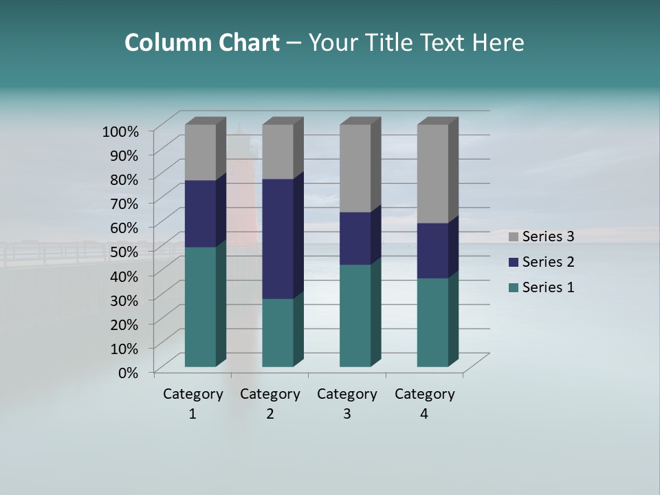Sunset Cloud Landscape PowerPoint Template