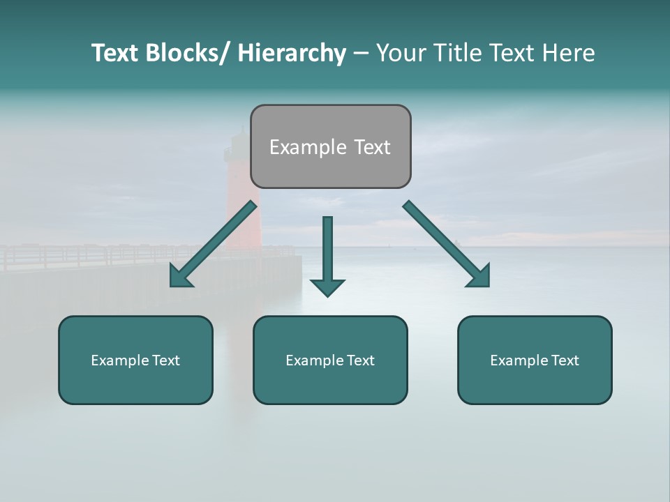 Sunset Cloud Landscape PowerPoint Template